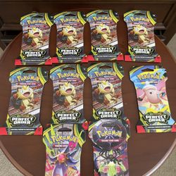 Pokémon Perfect Order Lot Of 10