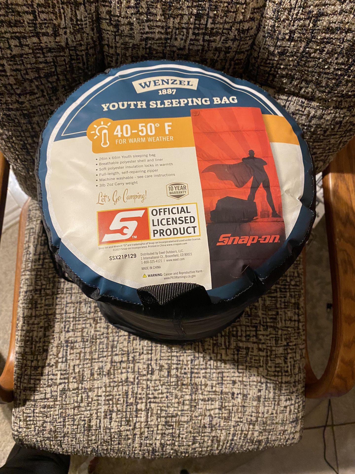 Snap-On - Youth Sleeping Bag (Wenzel)