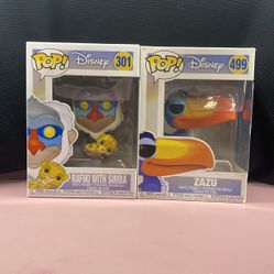 Lion King Funko Pops 