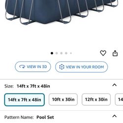 Brand New Still In Box Above Ground Pool