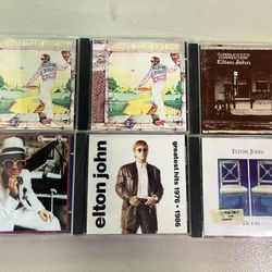 6-Elton John CD’s