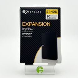 New Seagate External Expansion External Storage 2TB SATA III HDD STKM2000400