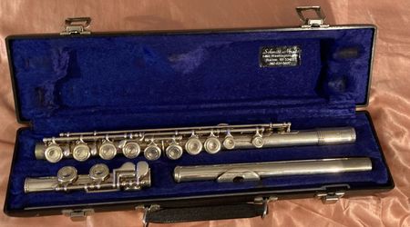 Vintage Musical Instrument, Flute, Emerson, In Hard Case, Music, Notes, Concert, Musical, Practice, Band, Entertainment
