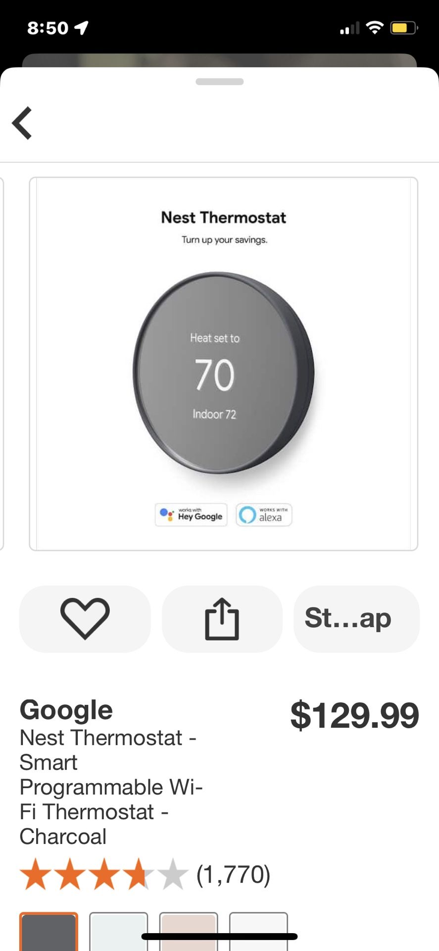 Nest Thermostat for Sale in Puyallup, WA OfferUp