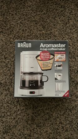 Braun Aromaster 4 cup cofeemaker