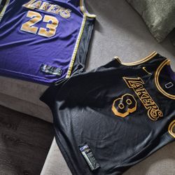 Kobe & LeBron Laker Jersey