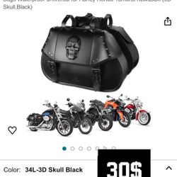 Saddle Motorcycle Bag