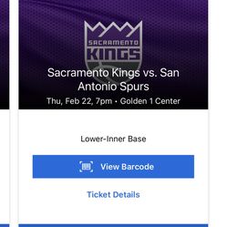 San Antonio Spurs Vs. Sacramento Kings 