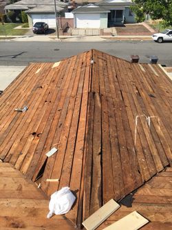 Shingles install