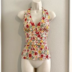 NWOT Moda International halter top. Sz XS