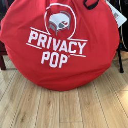 Must GO! Send BEST OFFER! Privacy Pop Tent- Full Size- Excellent Condition