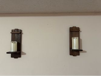 Wall decoration batteries operated candles