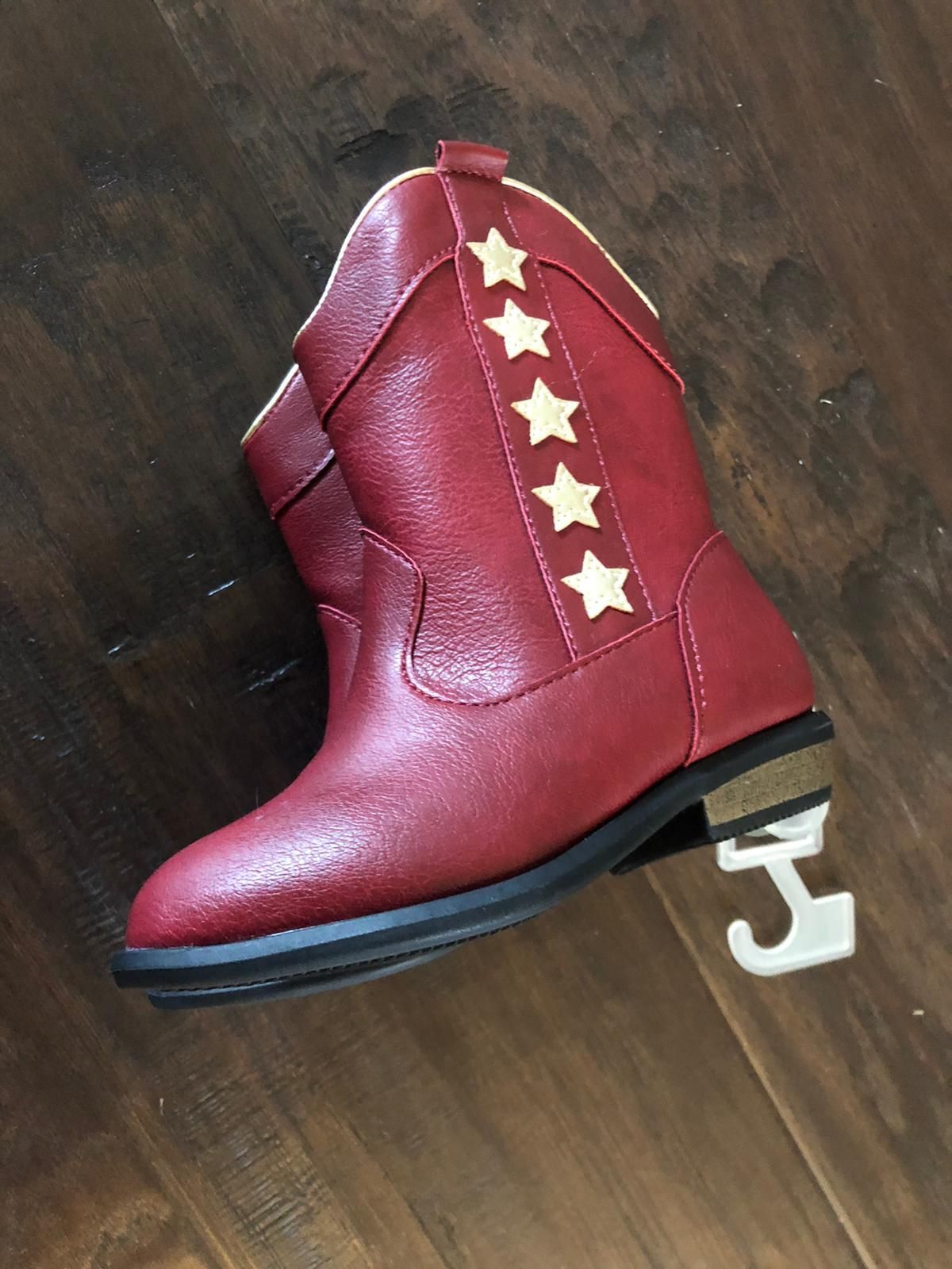 Brand new with tags toddler unisex boot winter cowboy red