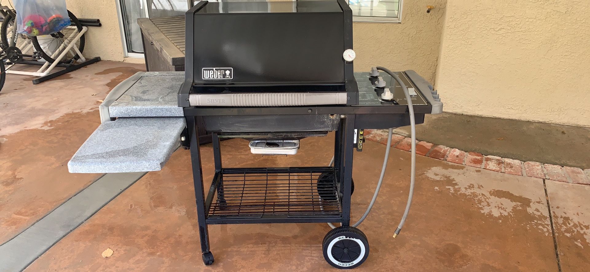 Weber Genesis Silver B Gas Grill W/Cover Mark An Offer