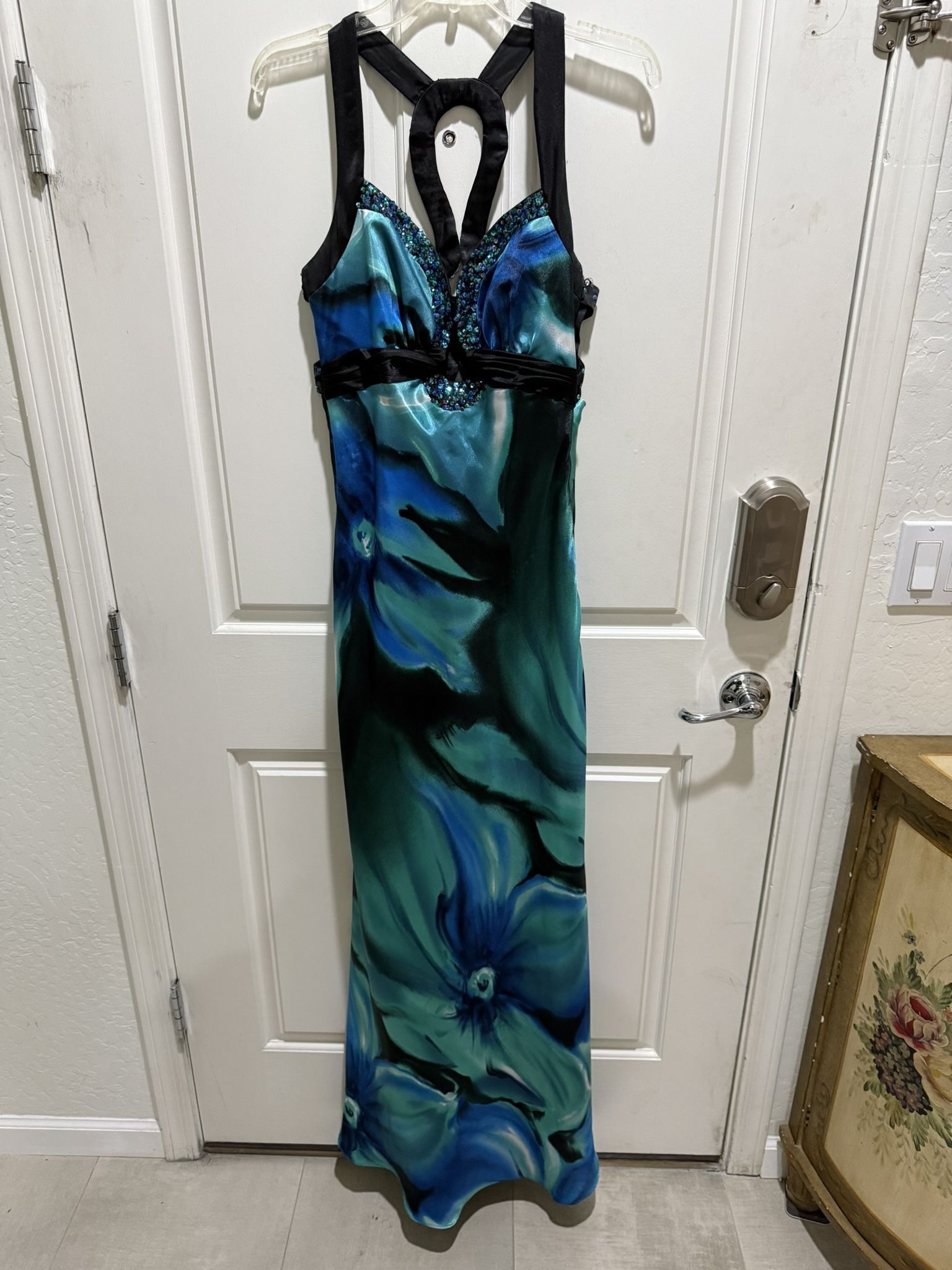 Silk Evening Gown
