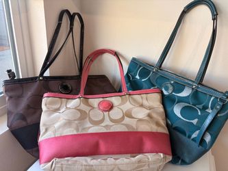 Y2K Coach Small CC Tote Trio (no trades!)