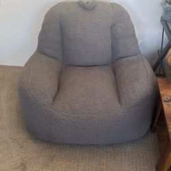 Short Gray Chair