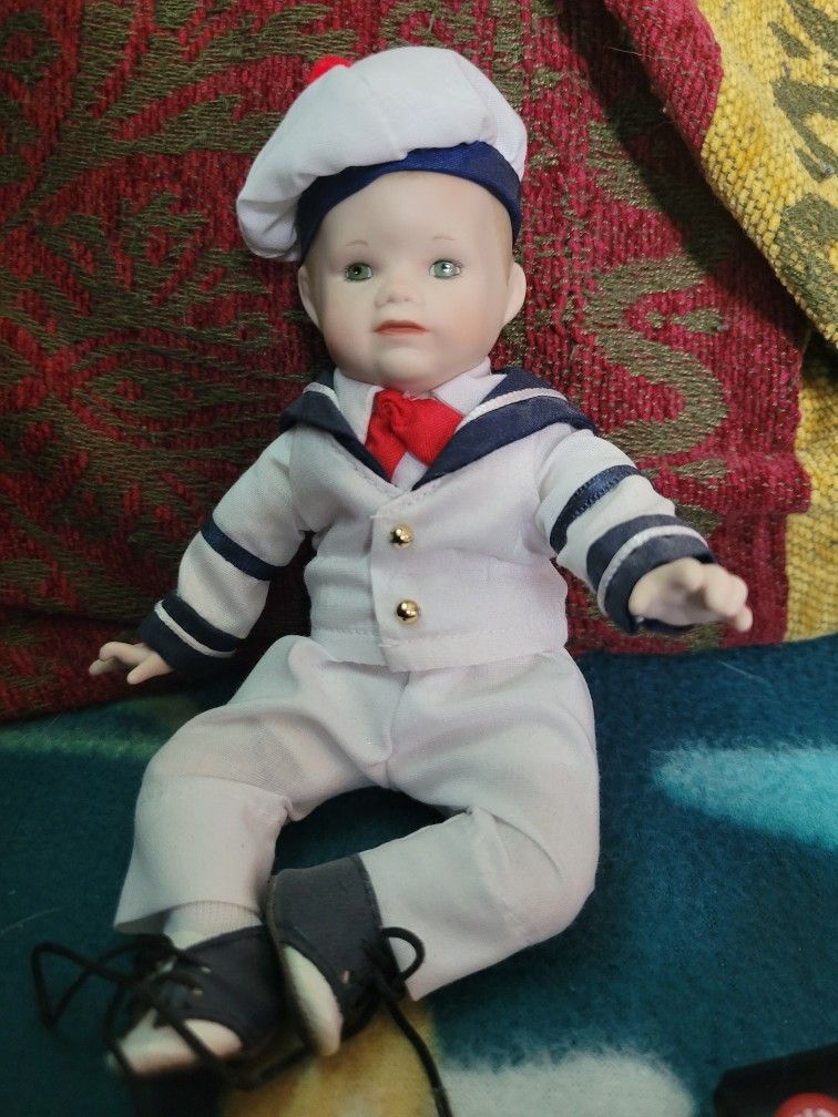 Mathew VTG Porcelain Doll