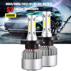 Led headlight bulbs kit - hid xenon conversion lights with ballast and bulbs - Replacement Lights For Toyota Camry Tundra Tacoma To Dodge Ram Durango