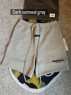 Essentials Dark Oatmeal Shorts Brand New Size XL