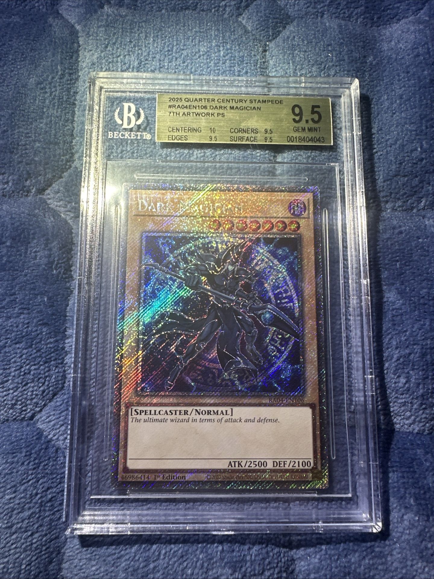 Yu-Gi-Oh Dark Magician (7th Art)