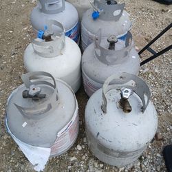 20LB Empty Steel Propane Tank LP Cylinder w/ Type1 OPD Valve, for Grills & BBQs 