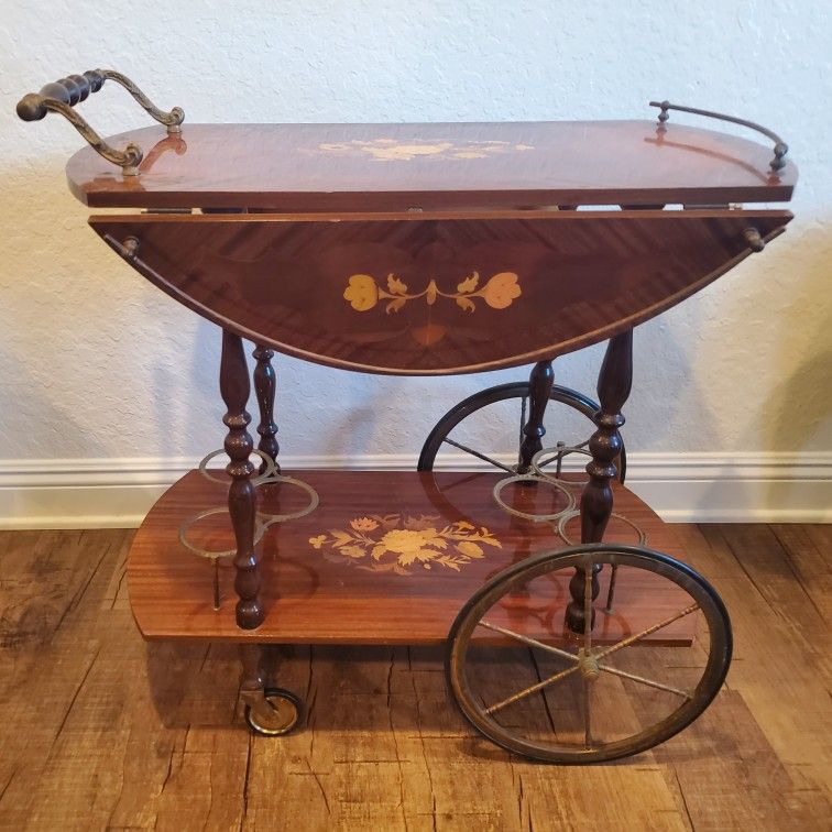 Vintage Cocktail Cart