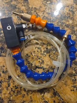 Pneumatic Mist Coolant Lubrication System for Mill, Lathe, CNC, Grinder