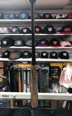 Baseball Pro maple wood bat 33 inch with pro mark zinger new