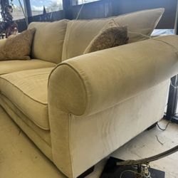 Kevin Charles Ivory Sofa - Excellent Condition 