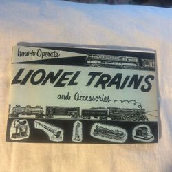 1954 Lionel Train Accessories Catalog 