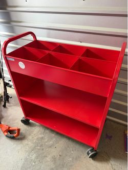 Smith System Mobile Classroom Storage Cart