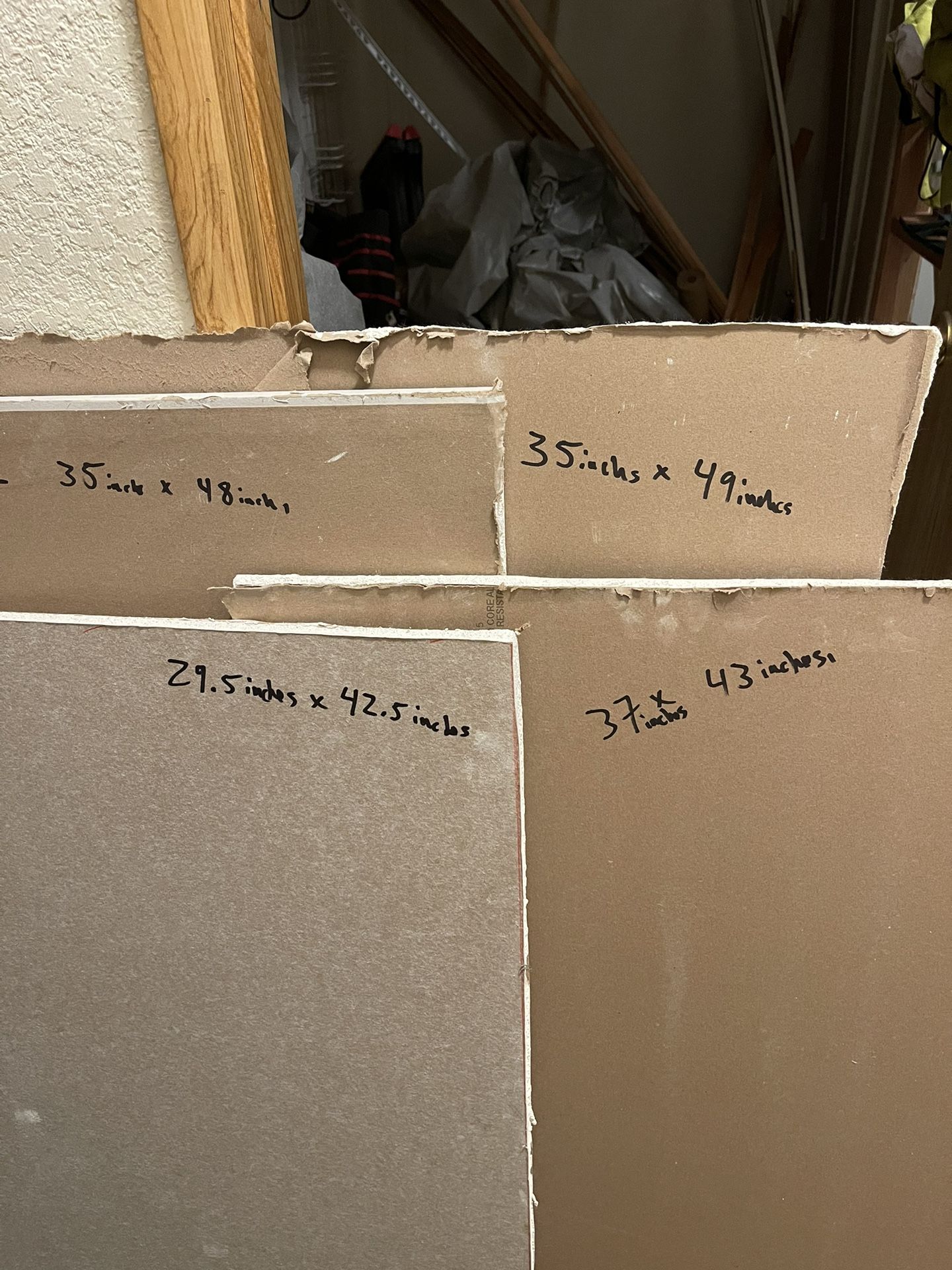$25.00 Sheetrock/ Drywall 5/8 Or 15.9mm Thick