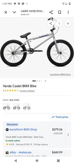 Cadet verde 20in bmx bike