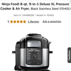 Ninja Foodi 8-qt. 9-in-1 Deluxe XL Pressure Cooker