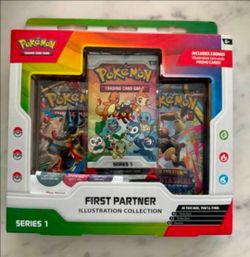 Pokémon TCG First Partner Illustration Collection Series 1 Pokemon NEW