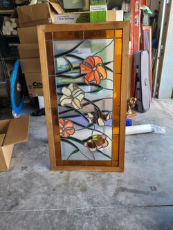 Floral Glass Frame