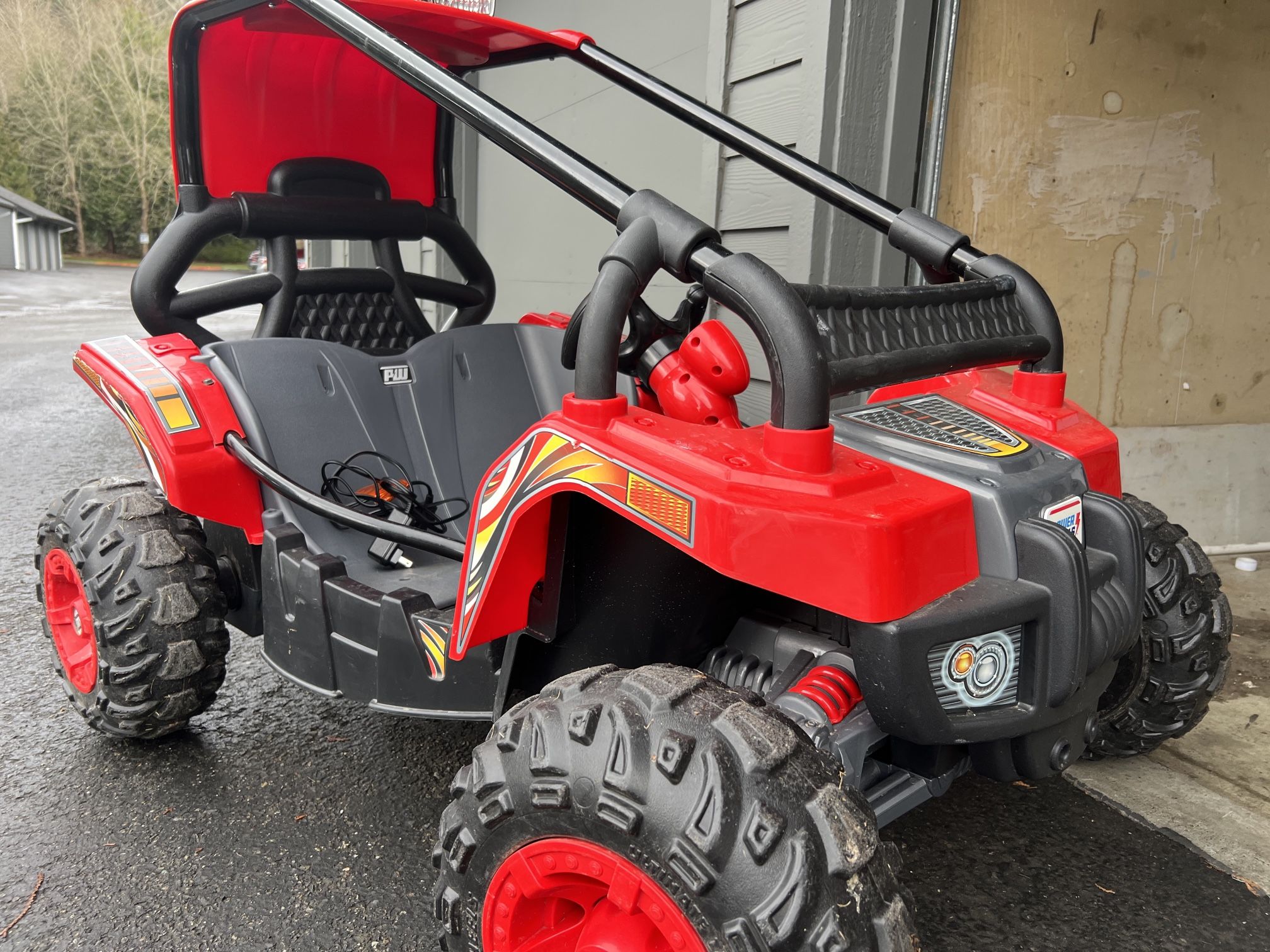 Power Wheels 12V Baja Trailster Powered RideOn Red/Black for Sale in Kent, WA OfferUp