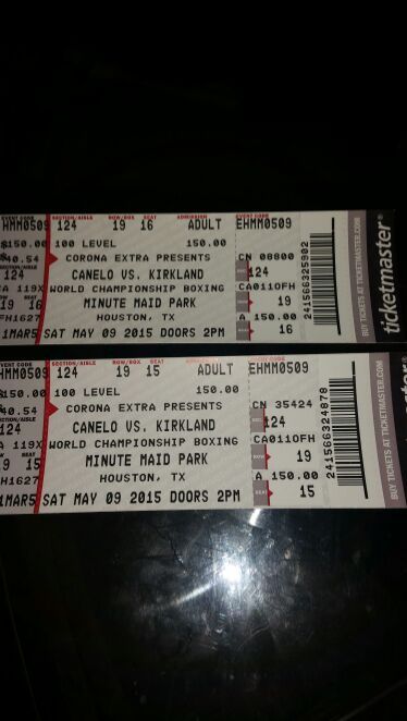 Tickets para la pelea del Canelo Alvarez