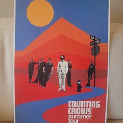 Counting Crows Limited Edition Tour Poster