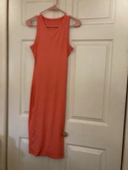 Women’s coral/ pink dress S