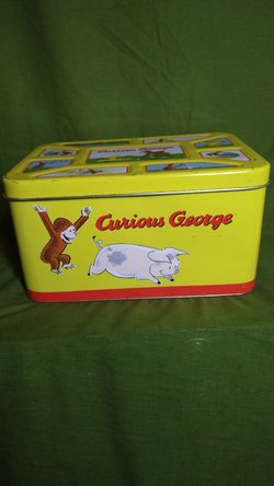  Curious George Tin Box