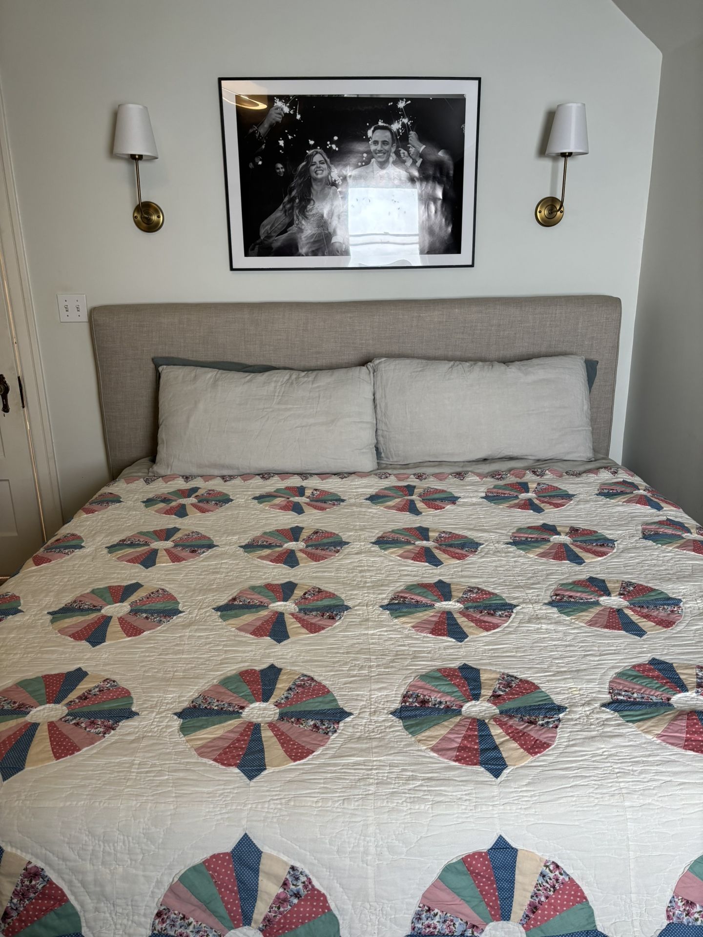 Fully Upholstered King Bed