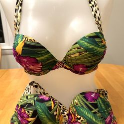 Victoria’s Secret Jungle Print Swim Top, Bathing Suit