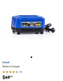 Kobalt 40v battery charger