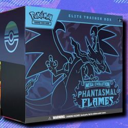 Pokemon MEGA EVOLUTION PHANTASMAL FLAMES ELITE TRAINER BOX (ETB)