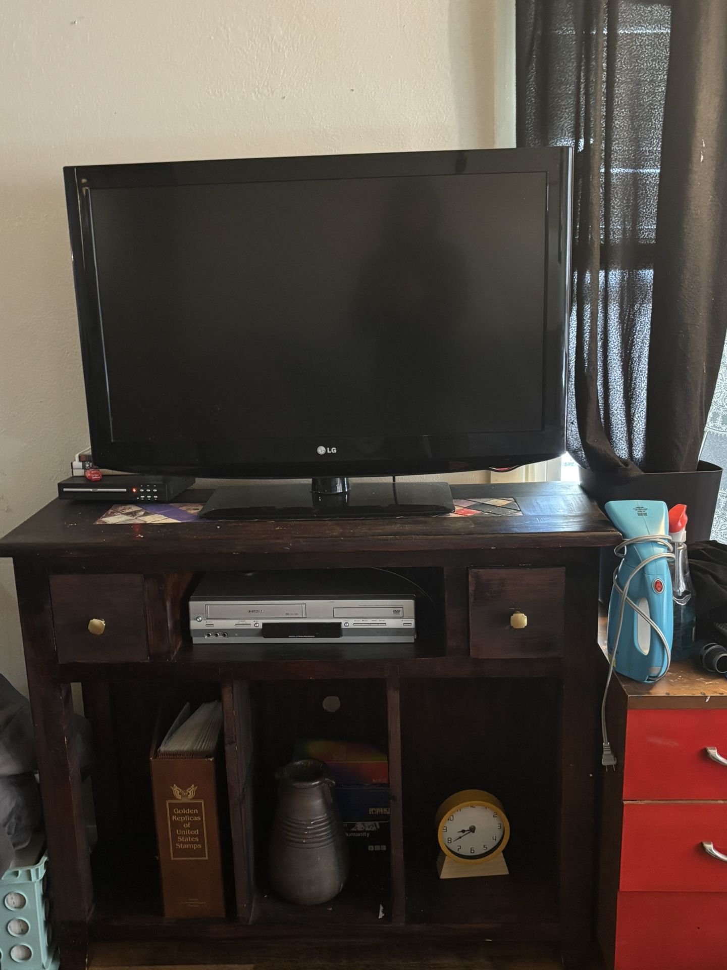 Entertainment Center With LG smart tv