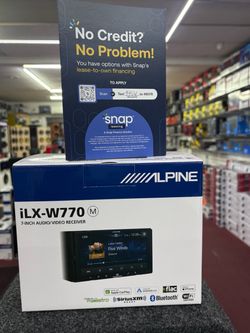Alpine iLX-W770 7-Inch Car Audio Receiver