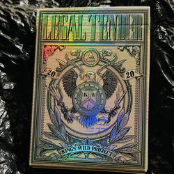 Legal Tender v3 Holographic Playing Cards