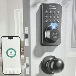 Keyless Fingerprint Entry Door Lock With Handle